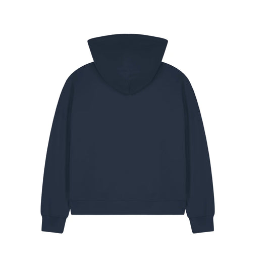 navy zip hoodie