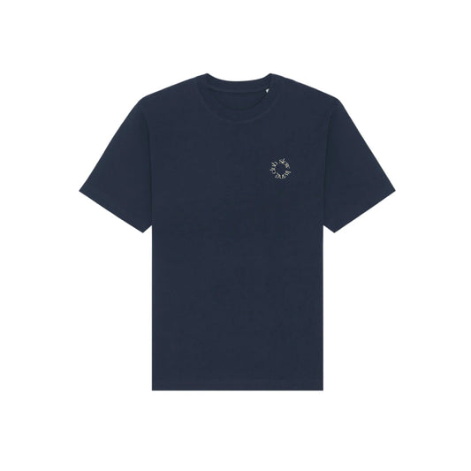 navy oversized tee