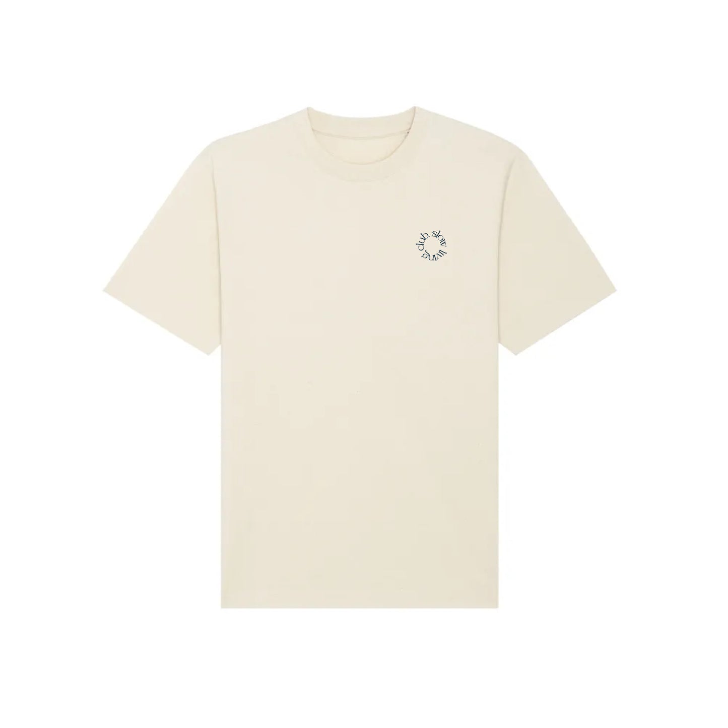 natural oversized tee