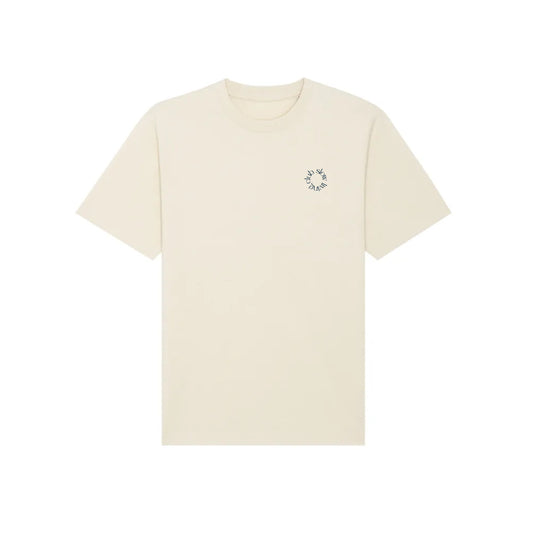 natural oversized tee